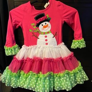 Emily Rose Snowman Dress